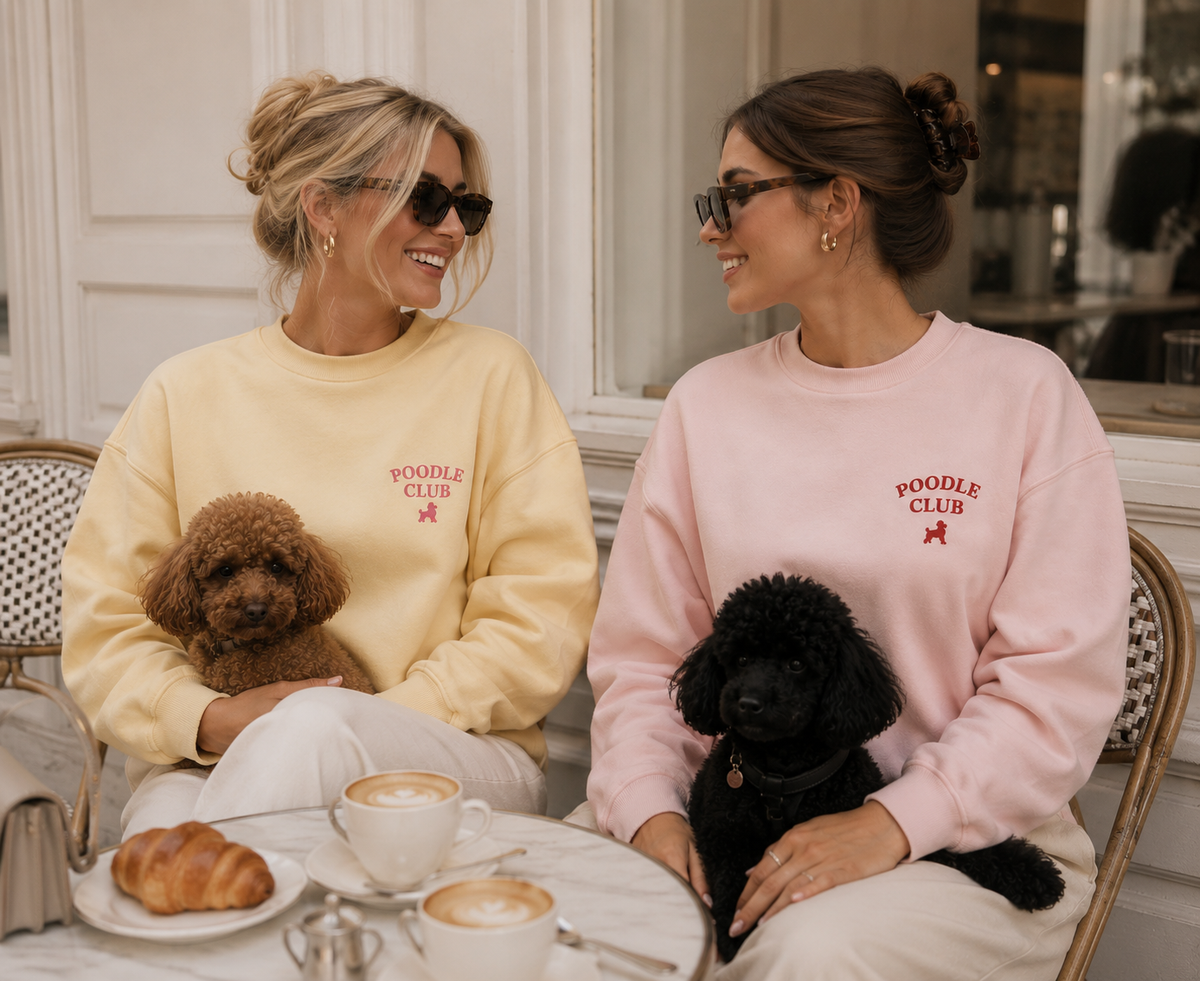 ALL YOU NEED IS A POODLE | Sweatshirt – Damen
