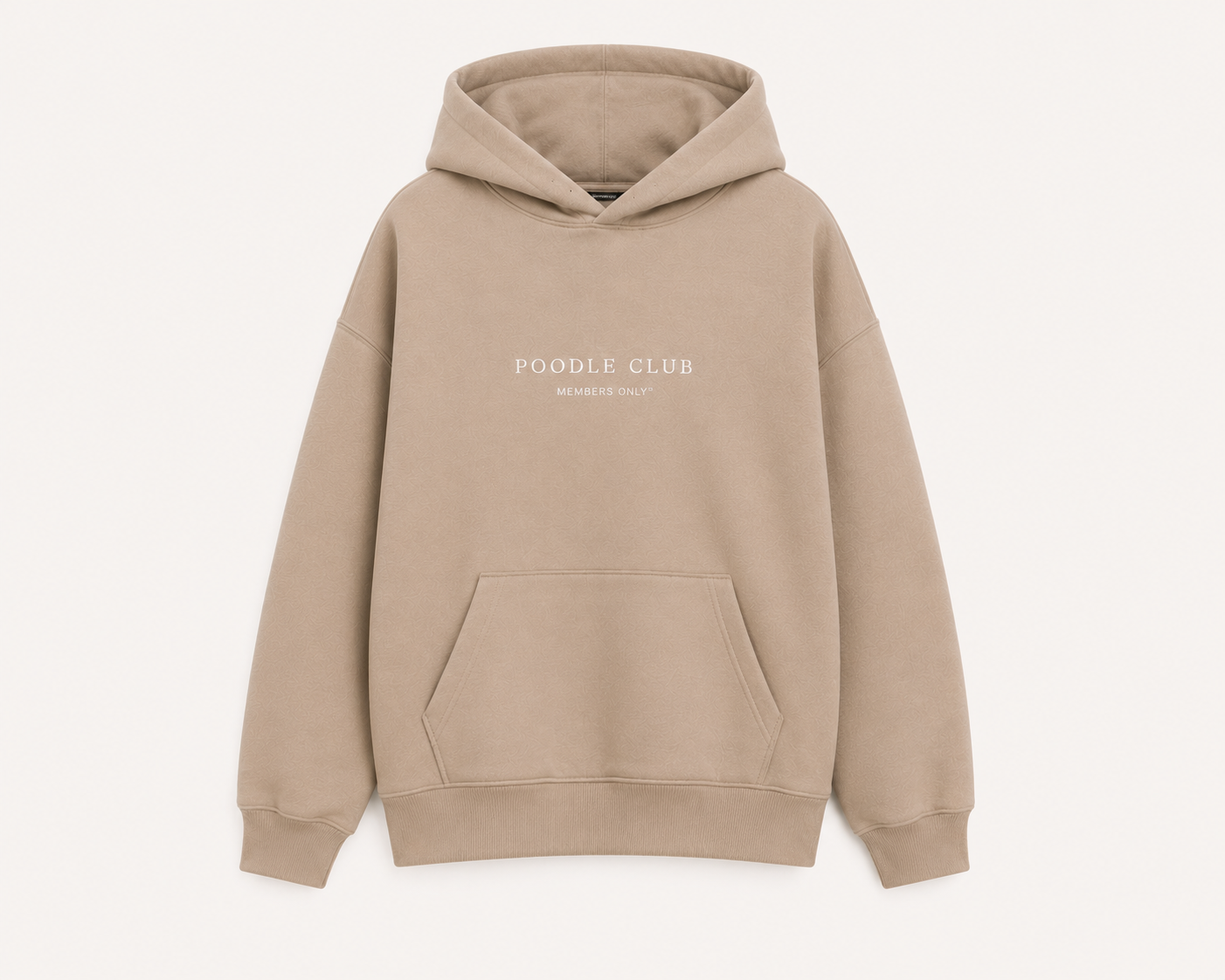 LE CLUB Hoodie - stone beige – Damen