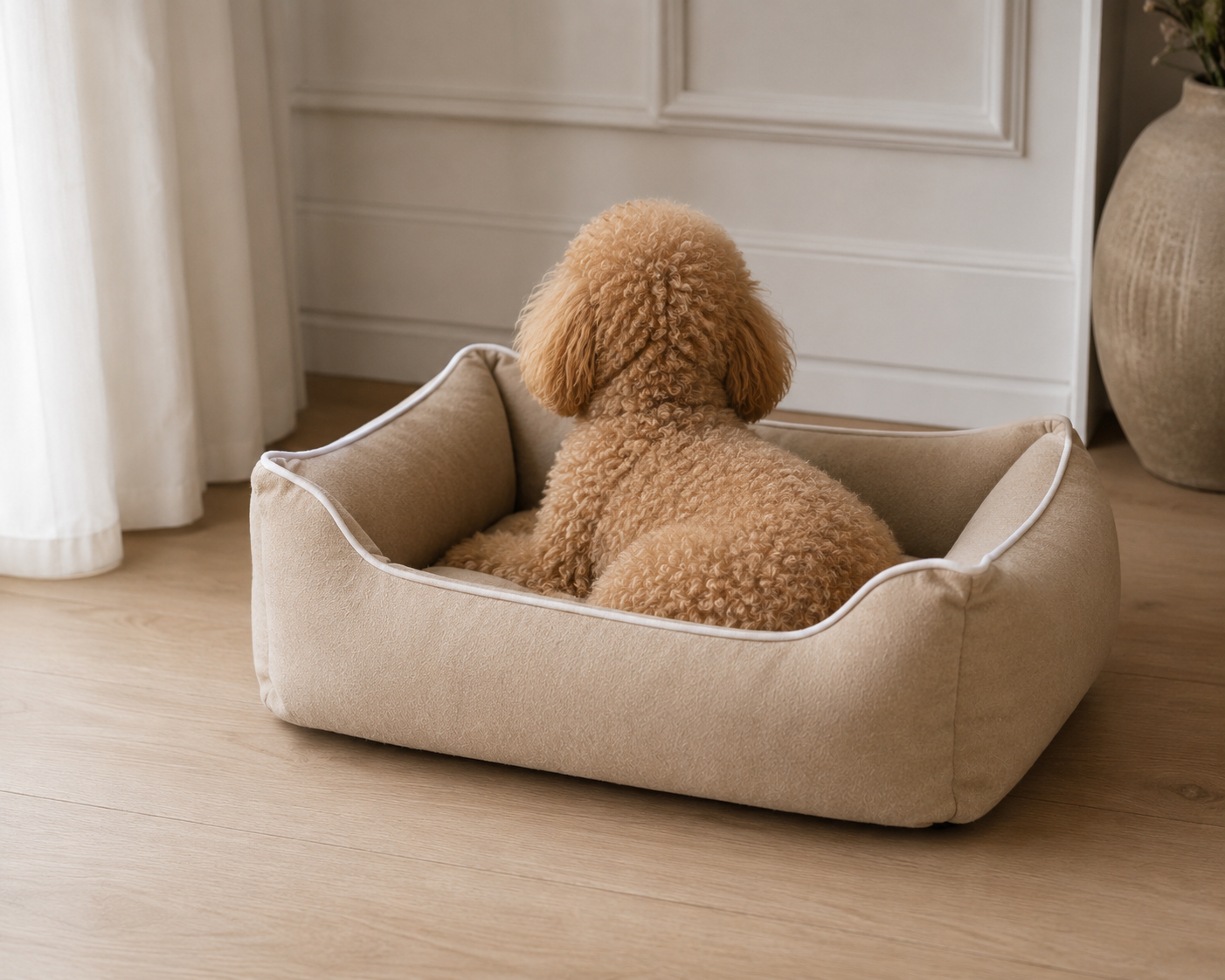 Le Nid Hundebett – Poodle Club Detailansicht