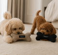 Le Petit Os Wollknochen – Poodle Club handgefertigtes Hundespielzeug